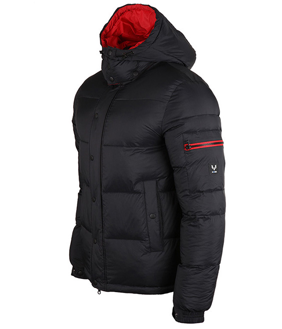 Mens Winter Jacket in Black Ecommerce Photography Fort Lauderdale