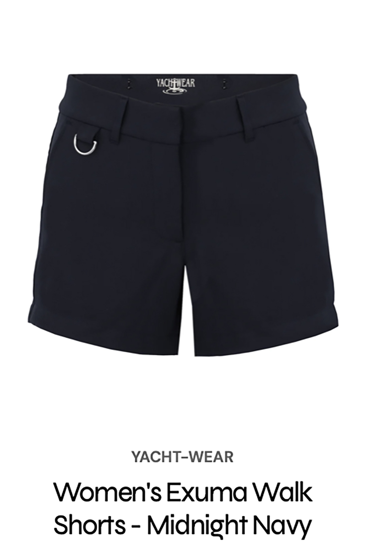 Yacht Wear Shorts - black Ecommerce photography fort lauderdale